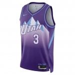 Utah Jazz Trikot Keyonte George Nike 2024-25 City Edition Lila Swingman - Herren